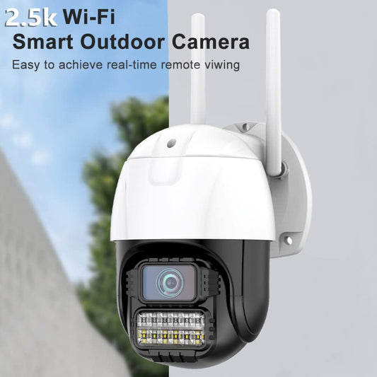 Cutech 5MP Wireless Outdoor Security Camera with 1080P HD Video, Motion Detection, Night Vision, Two-Way Audio,Indoor and Outdoor Home Security CCTV Camera with Mobile App V380 Pro