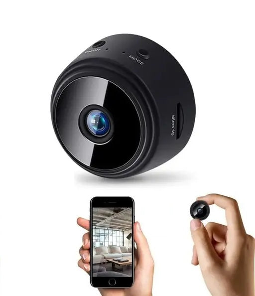 Cutech WiFi Camera Security Camera for Home Outdoor High HD Focus Magnet Mini WiFi Magnetic Live Stream Night Vision IP Wireless 1080P Audio Video CCTV for Home and Office Monitoring