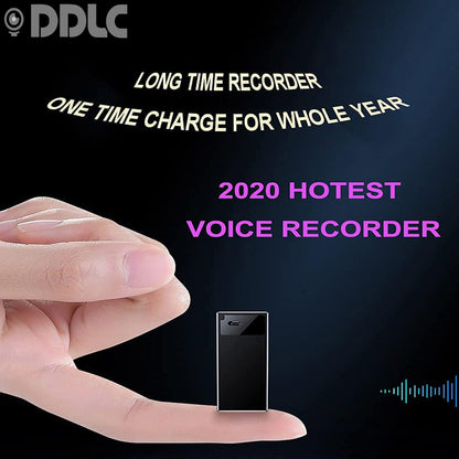 Cutech Small Voice Recorder with 365 Days Standby, 16 Days Recording Storage Capacity, Long Battery Life Audio Recorder with Inbuilt 32GB