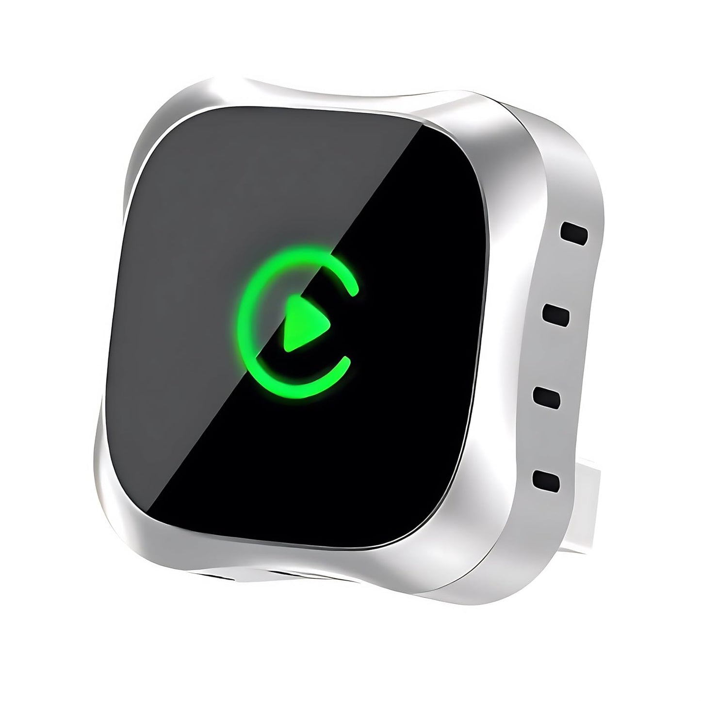 Cuetch 2-in-1 Wireless Apple CarPlay & Android Auto Adapter | BT 5.2 Connection No Delay Stable Connection| Converts Wired Android Auto/CarPlay to Wireless in Company Fitted System Post 2018 Cars