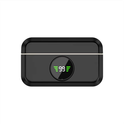 Cuetch Dual Wireless Lavalier Microphone for Android & iPhone | Noise Cancellation | Plug & Play | Mini Clip Mic for Video Recording | Vlogging & Live Streaming with Charging Case (EQ08)