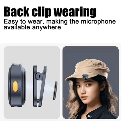 Cuetch Dual Wireless Lavalier Microphone for Android & iPhone | Noise Cancellation | Plug & Play | Mini Clip Mic for Video Recording | Vlogging & Live Streaming with Charging Case (EQ08)