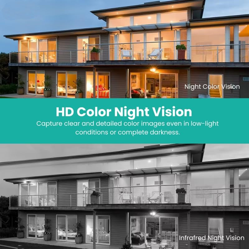 Cutech Solar Powered 4G LTE Security Camera with SIM Support, Outdoor Wireless Solar 4G CCTV Camera, Pan Tilt Zoom, 360° Degree Rotation, Full HD Video, Night Vision with Mobile App