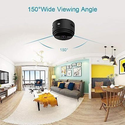 Cutech WiFi Camera Security Camera for Home Outdoor High HD Focus Magnet Mini WiFi Magnetic Live Stream Night Vision IP Wireless 1080P Audio Video CCTV for Home and Office Monitoring