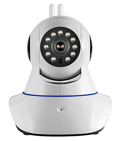Cutech Pro HD 1080P Night Vision Wireless WiFi IP Camera with 2 Way Audio | Upto 64 GB SD Card Support CCTV Camera for Indoor Security Camera