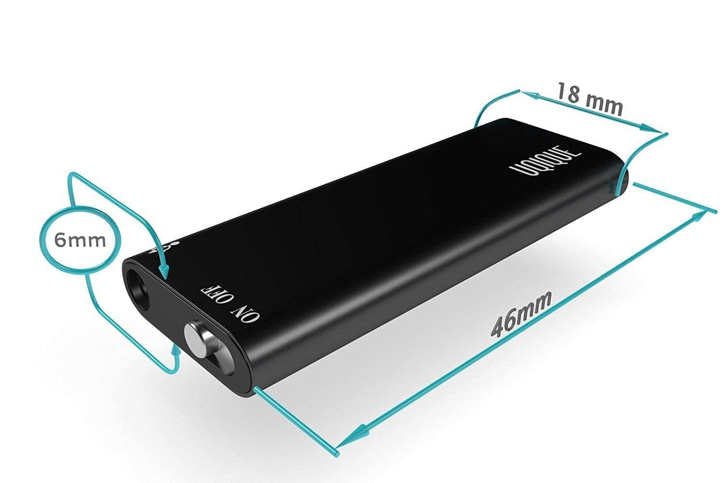 Cutech Digital Voice Recorder 8GB Hidden Micro Digital Voice Audio Recorder Device | Digital Audio Recorder with mp3 Music Player Mini Recording Device | Wireless Electronic Dictaphone