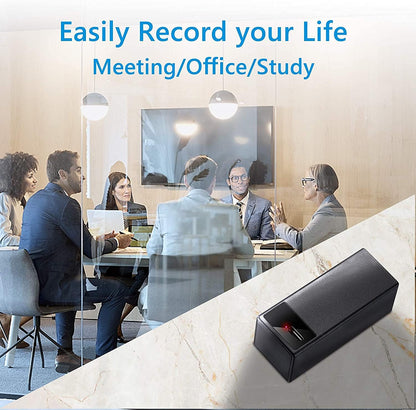 Cutech Small Voice Recorder with 365 Days Standby, 16 Days Recording Storage Capacity, Long Battery Life Audio Recorder with Inbuilt 32GB