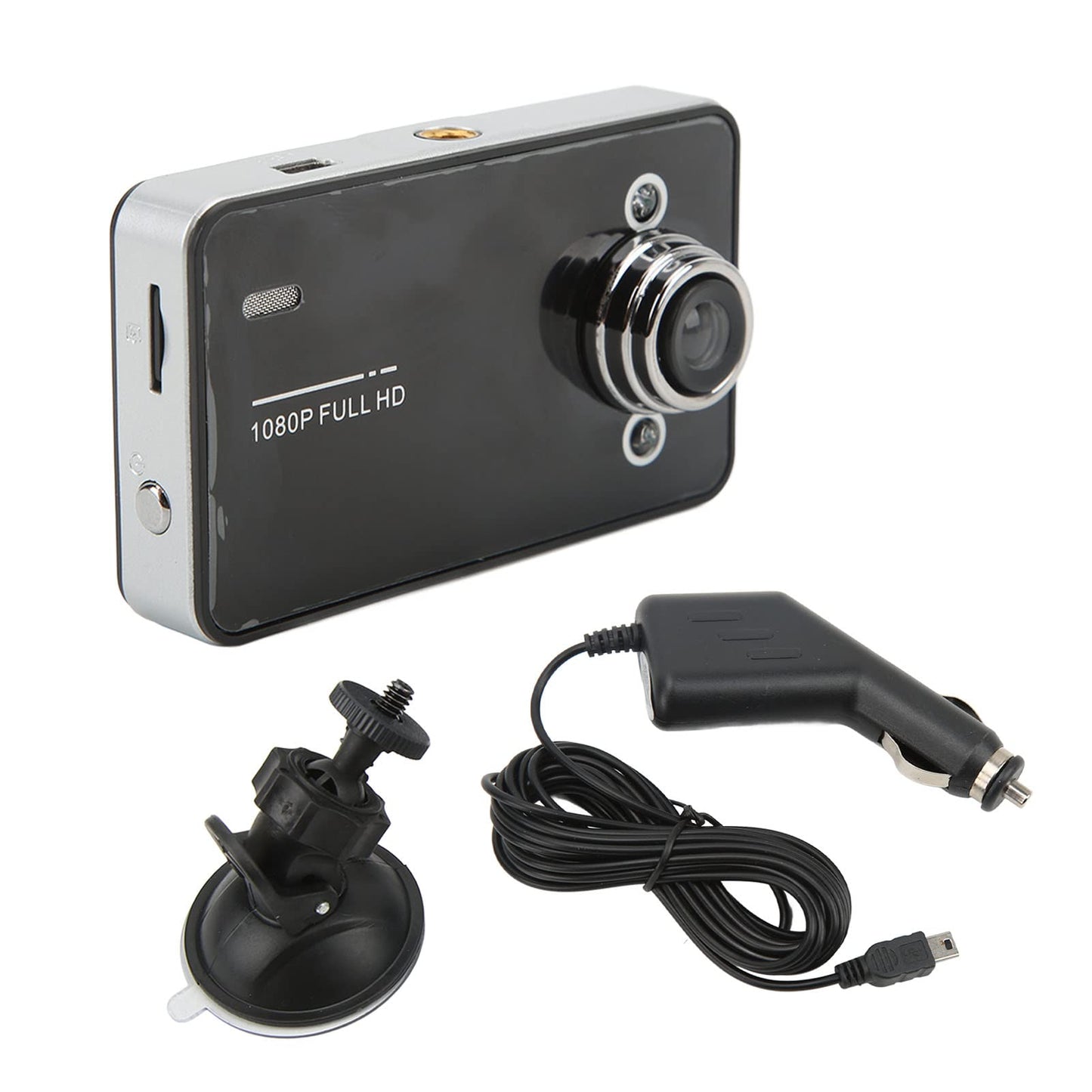 Cutech Vehicle Camera Recorder, Full HD 1080p Car Video Recording Camera with Wide Angle Lens & Loop Recording